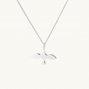 Necklace mini dove in silver