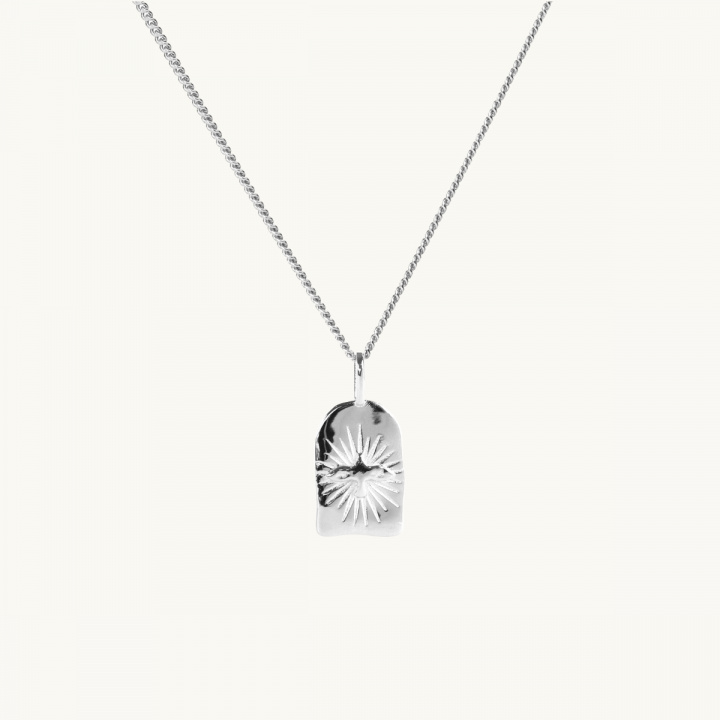 Window dove necklace silver