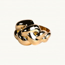 BRAIDED RING GOLD